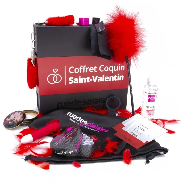 RUE DES PLAISIRS Coffret Coquin Saint-Valentin 1 RUE DES PLAISIRS Coffret Coquin Saint-Valentin