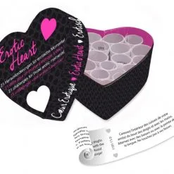 RUE DES PLAISIRS Coffret Coquin Saint-Valentin 16 RUE DES PLAISIRS Coffret Coquin Saint-Valentin -Sextoy Soldes 3 coeur erotic heart tease please