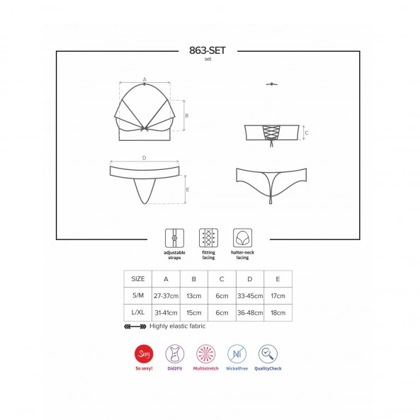 Obsessive Ensemble 2 Pièces 863-SET 5 Obsessive Ensemble 2 Pièces 863-SET – Image 5