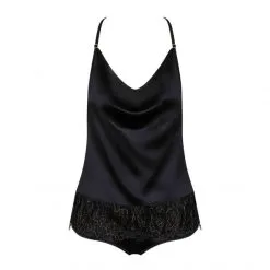 Obsessive Nuisette Et Shorty Agatya -Sextoy Soldes agatya top et shorty noir 5