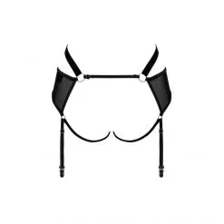 Obsessive Porte Jarretelles Allunes -Sextoy Soldes allunes porte jarretelles noir 8