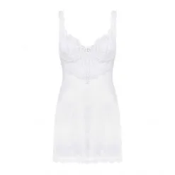 Obsessive Nuisette Amor Blanco 11 Obsessive Nuisette Amor Blanco -Sextoy Soldes amor blanco nuisette et string blanc 5