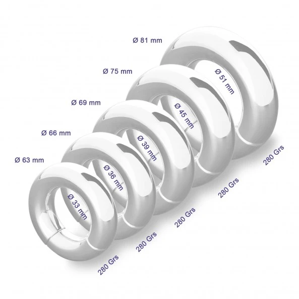 Shots Toys Anneau Ball Stretchers Métallique & Magnétique Round Ball 5 Shots Toys Anneau Ball Stretchers Métallique & Magnétique Round Ball – Image 5
