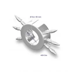 Shots Toys Anneau Cockring Métallique Ball With Spikes -Sextoy Soldes anneau cockring metallique ball with spikes 05