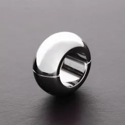 Shots Toys Anneau Ball Stretchers Métallique Oval Ball 9 Shots Toys Anneau Ball Stretchers Métallique Oval Ball -Sextoy Soldes anneau cockring metallique oval ball 30 mm 03