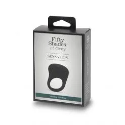 Fifty Shades Of Grey Cockring Vibrant Sensation -Sextoy Soldes anneau cockring sensation vibrating love ring 07