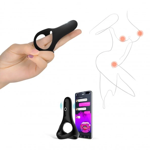 Magic Motion Anneau Cockring Vibrant Connecté Rise Smart Wearable 9 Magic Motion Anneau Cockring Vibrant Connecté Rise Smart Wearable – Image 9