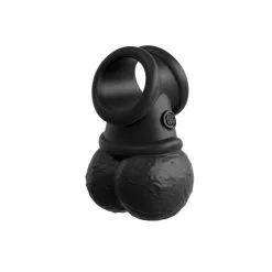 King Cock Anneau Testicules Vibrant Pour Dong Crown Jewels Elite