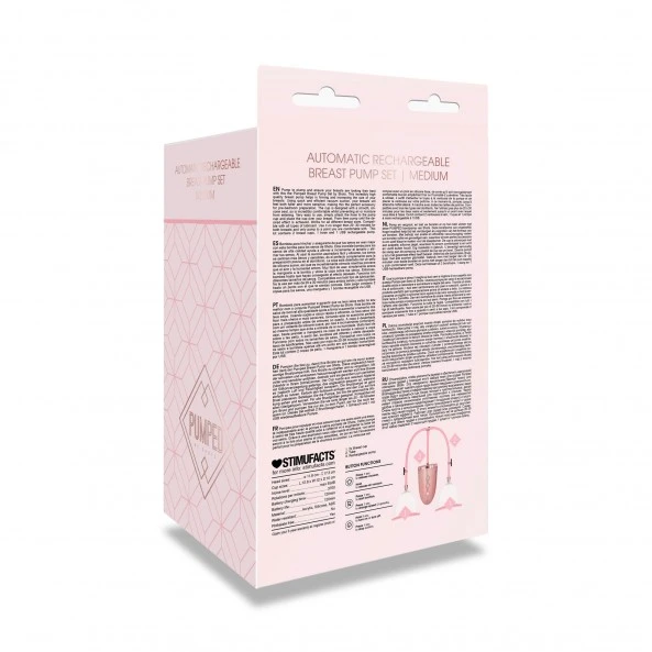 Pumped Automatic Rechargeable Breast Pump Set 11 Pumped Automatic Rechargeable Breast Pump Set – Image 11