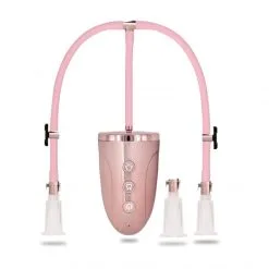 Pumped Automatic Rechargeable Clitoral & Nipple Pump Set