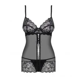 Obsessive Babydoll Contica -Sextoy Soldes babydoll contica noir obsessive 03