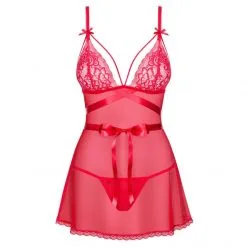 Obsessive Babydoll Lovlea -Sextoy Soldes babydoll lovlea obsessive rouge 03