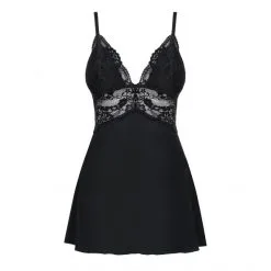 Obsessive Babydoll 810-BAB -Sextoy Soldes babydoll obsessive 810 bab noir 3