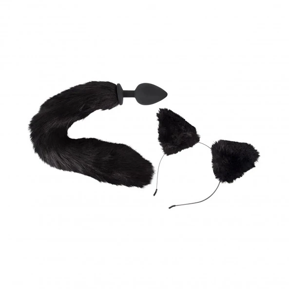 Bad Kitty Kit Plug Anal Et Serre-Tête Félin 1 Bad Kitty Kit Plug Anal Et Serre-Tête Félin