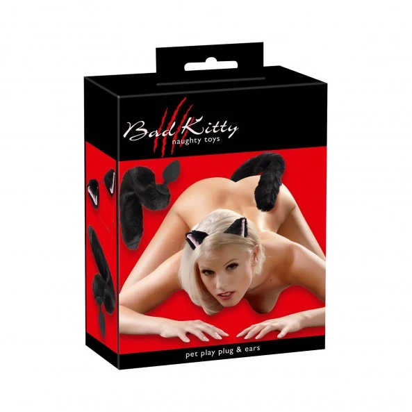 Bad Kitty Kit Plug Anal Et Serre-Tête Félin 2 Bad Kitty Kit Plug Anal Et Serre-Tête Félin – Image 2