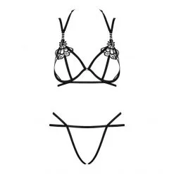 Obsessive Ensemble Badossa -Sextoy Soldes badossa ensemble 2 pcs noir 5