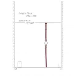 Ouch! Bâillon Anneau Silicone Halo -Sextoy Soldes baillon anneau silicone halo ouch bordeaux 04