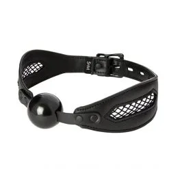 Sex And Mischief Bâillon Boule Fishnet