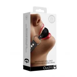 Ouch! Bâillon Boule Respirant Diamonds 12 Ouch! Bâillon Boule Respirant Diamonds -Sextoy Soldes baillon boule respirant diamonds ouch 05