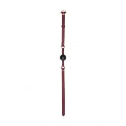 Ouch! Bâillon Boule Respirant Halo -Sextoy Soldes baillon boule respirant halo ouch bordeaux 03