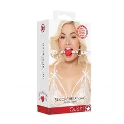 Ouch! Bâillon Coeur Nurse Theme -Sextoy Soldes baillon coeur nurse theme ouch 05