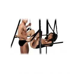 XR Brands Balançoire Sexuelle Extreme Sling -Sextoy Soldes balanoire extreme sling xr brands noir 05