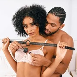 Sportsheets Bâillon-Boule Ou Anneau Interchangeable Gag Saffron -Sextoy Soldes billon boule ou anneau interchangeable saffron 04