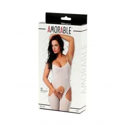 Amorable By Rimba Combinaison Sexy Opaque 5 Amorable By Rimba Combinaison Sexy Opaque -Sextoy Soldes bodystocking opaque amorable rimba blanc 3