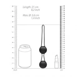 NATURAL PLEASURE BY SHOTS Boules De Geisha Recyclables 7 NATURAL PLEASURE BY SHOTS Boules De Geisha Recyclables -Sextoy Soldes boules de geisha recyclables natural pleasure noir 03