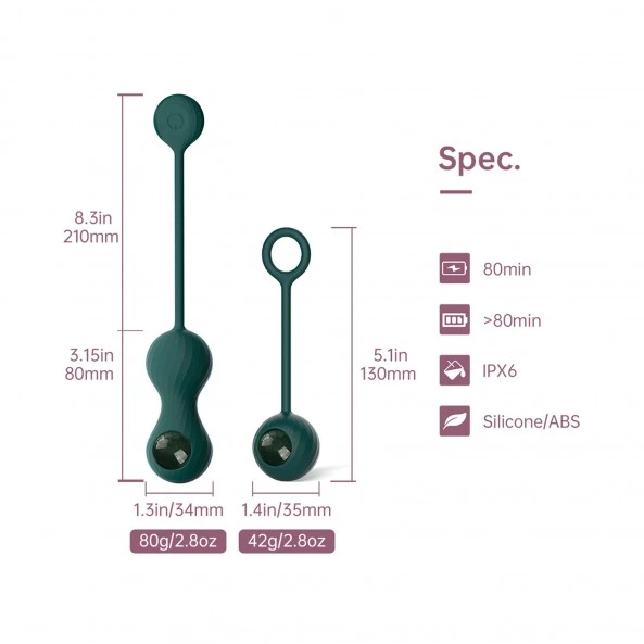 Magic Motion Boules De Geisha Connectée Crystal Duo Set 11 Magic Motion Boules De Geisha Connectée Crystal Duo Set – Image 11