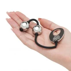 Fifty Shades Of Grey Boules De Geisha Inner Goddess Mini Silver Pleasure -Sextoy Soldes boules de geisha inner goddess mini silver pleasure balls 3