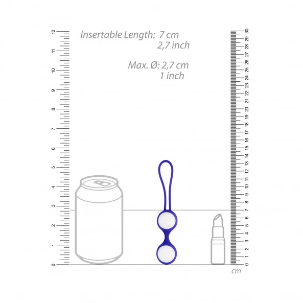 Chrystalino Boules De Geisha Ben Wa En Verre Blanc 7 Chrystalino Boules De Geisha Ben Wa En Verre Blanc – Image 7