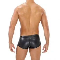 TOF Paris Boxer Fetish Full-Zip -Sextoy Soldes boxer fetish fullzip noir 04