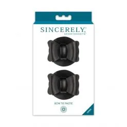 Sportsheets Cache-Tétons Nœud Papillon Sincerely Pasties -Sextoy Soldes cache tetons noeud papillon sincerely pasties 04