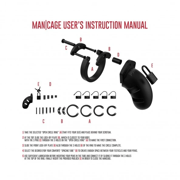 MAN CAGE Cage à Pénis Chastity 4 MAN CAGE Cage à Pénis Chastity – Image 4