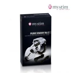 Mystim Cage à Pénis Pubic Enemy No 2 -Sextoy Soldes cage penis public enemy n2 mystim 6