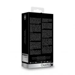 Ouch! Cagoule Ouverture Bouche Velvet -Sextoy Soldes cagoule ouverture bouche vv 07