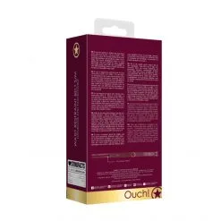 Ouch! Ceinture Taille Halo -Sextoy Soldes ceinture halo ouch bordeaux 06