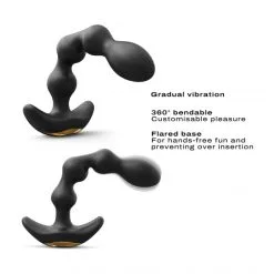 Dorcel Chaine Anale Vibrante Flexi Balls -Sextoy Soldes chaine anale vibrante flexi balls 03