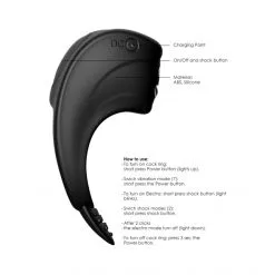 ElectroShock Cockring E-Stim C-Spot -Sextoy Soldes cockring e stim c spot 07