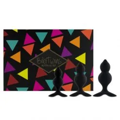 FeelzToys Coffret 3 Plugs Anal Bibi Twin
