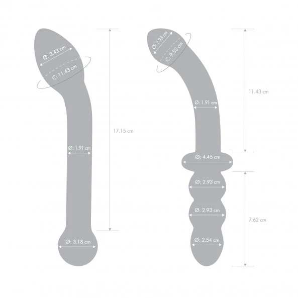 GLÄS Coffret 2 Double Dong G-Spot Pleasure 7 GLÄS Coffret 2 Double Dong G-Spot Pleasure – Image 7