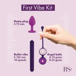 Rianne S Coffret Coquin First Vibe Kit -Sextoy Soldes coffret coquin first vibe kit 06