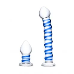 GLÄS Coffret Plug Anal & Dong Pénétration Swirly