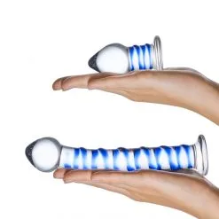 GLÄS Coffret Plug Anal & Dong Pénétration Swirly 12 GLÄS Coffret Plug Anal & Dong Pénétration Swirly -Sextoy Soldes coffret plug anal dong penetration swirly 04