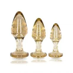 Ouch! Coffret Plugs Anaux Glitter Acrylique