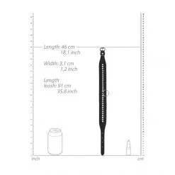 Ouch! Collier Avec Laisse Diamonds -Sextoy Soldes collier laisse diamonds ouch 05