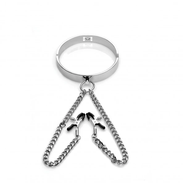 Mistress Collier Pinces à Seins Métal 1 Mistress Collier Pinces à Seins Métal