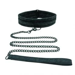 Sportsheets Collier Et Laisse Midnight