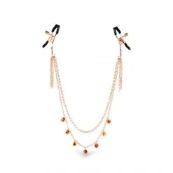 Sportsheets Pinces à Seins Collier Amber